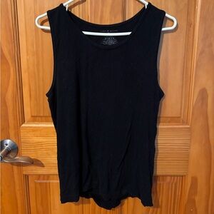 Tommy Hilfiger Large Basic Black Tank Top